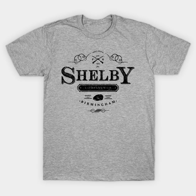 Birmingham / Shelby Comp / Peaky Blinders Fanart T-Shirt by Clever Alnita